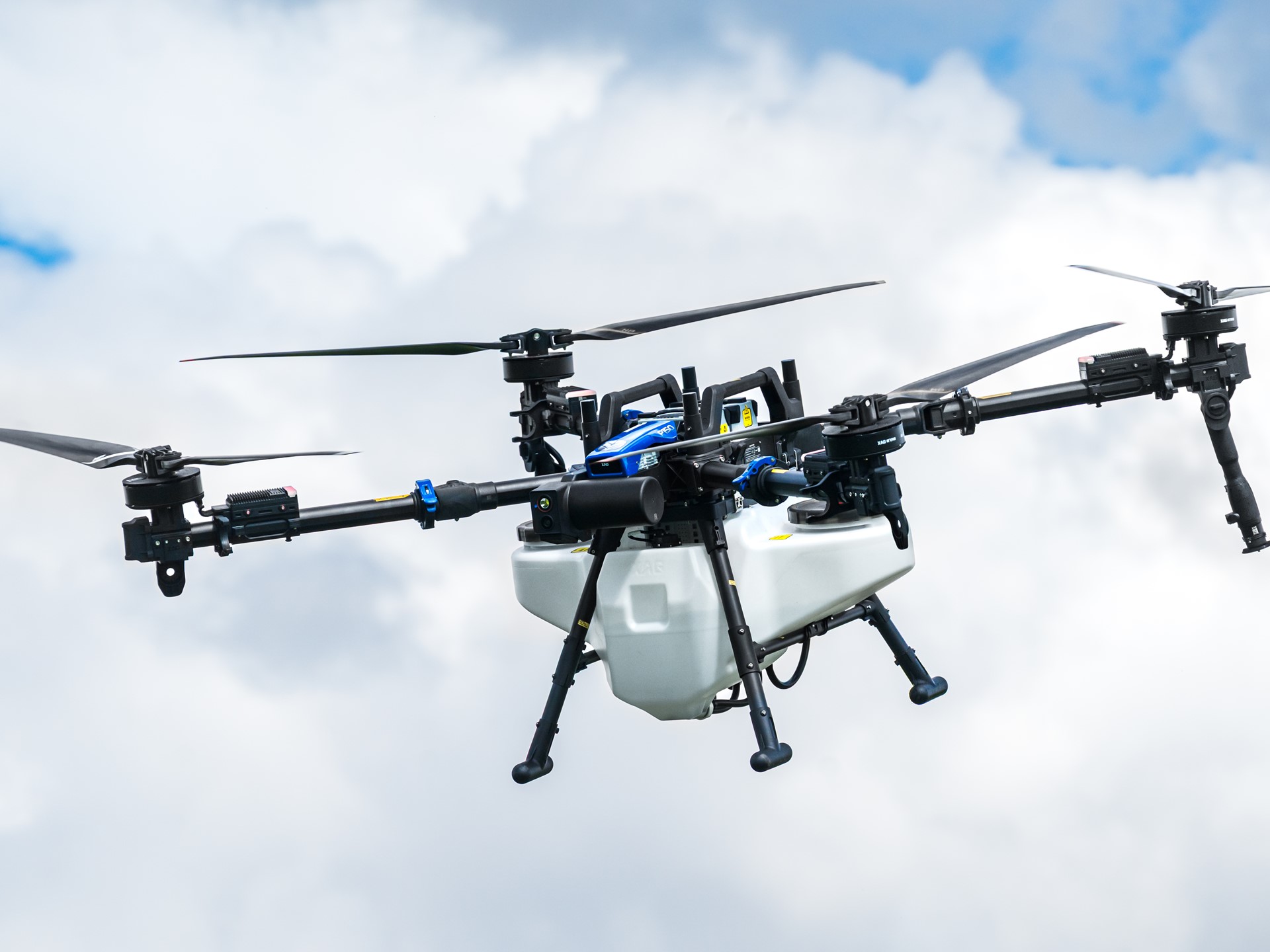 New Holland presento su nuevo Dron de Aplicacion en AgroActiva 2026