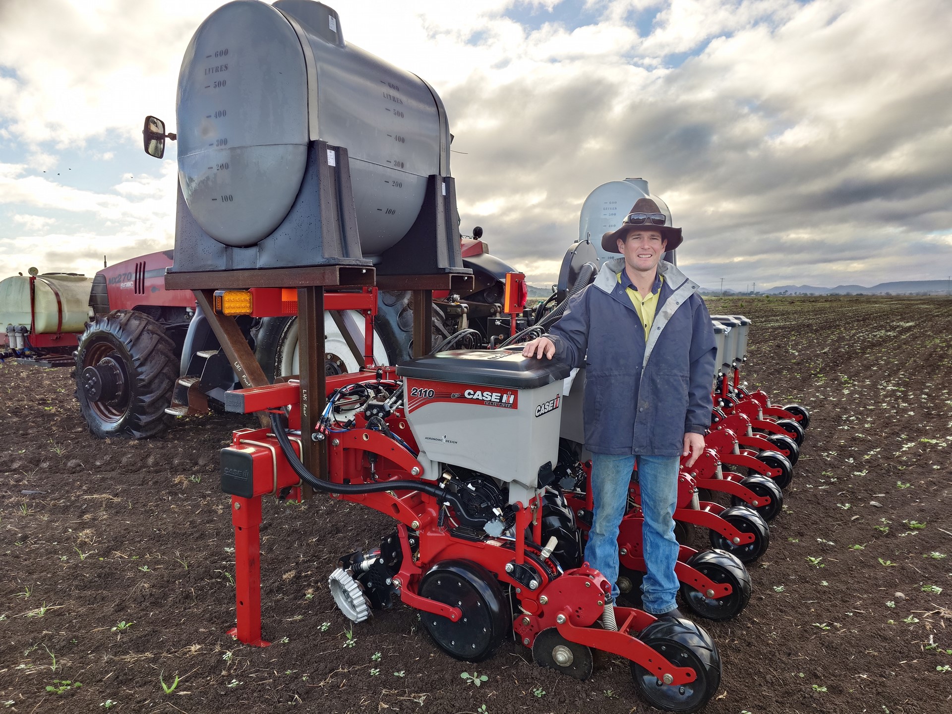 Queensland s Southern Downs farmer sows success with the Case IH Early Riser planter