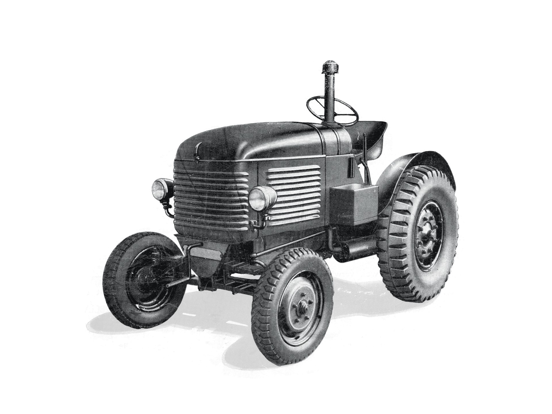 STYER Historical Tractors 15 Series 180 series white background