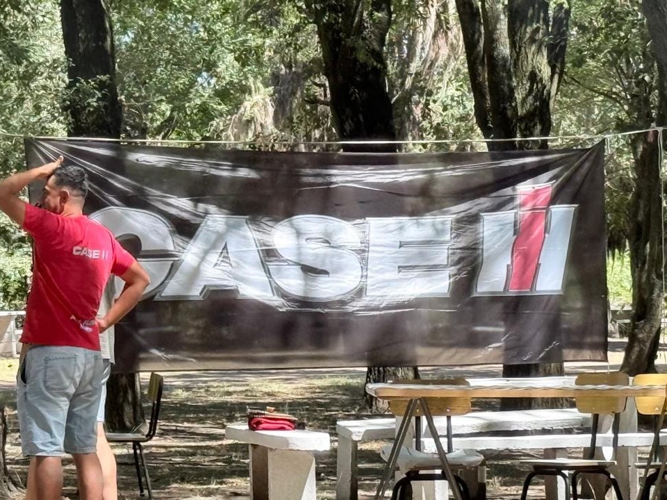 Clientes durante una jornada a campo