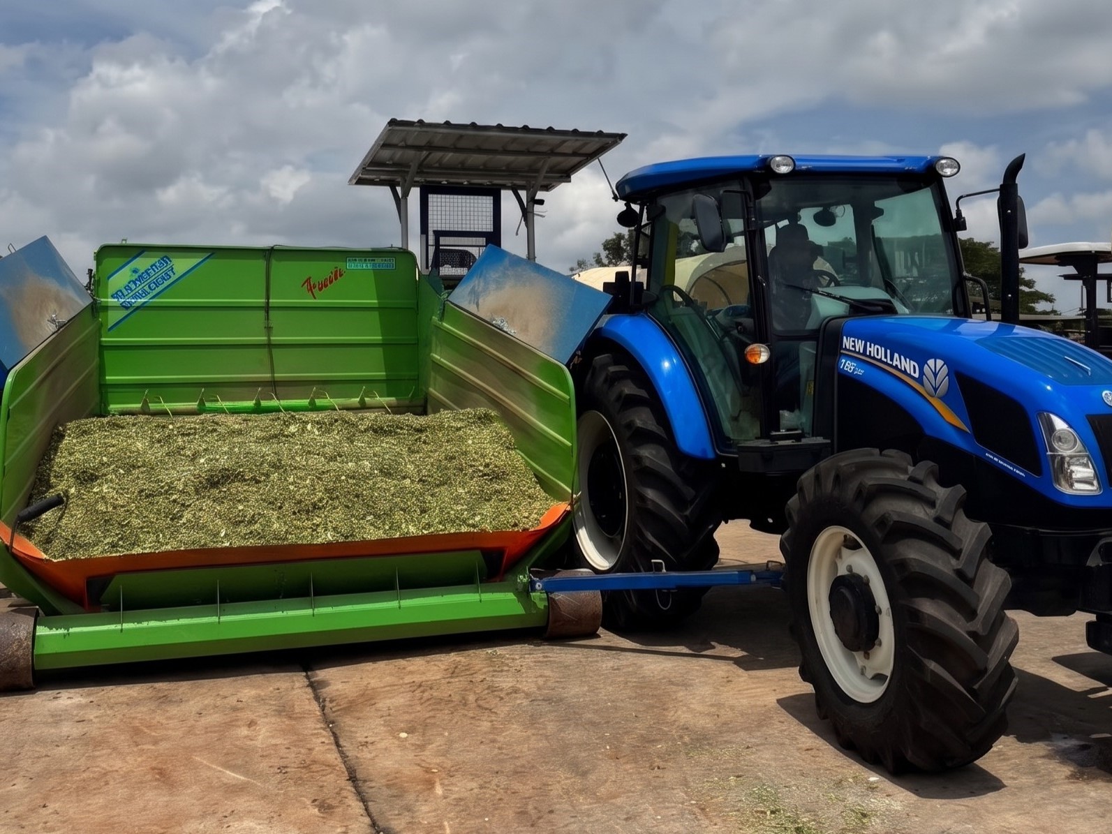TD5 110 tractor