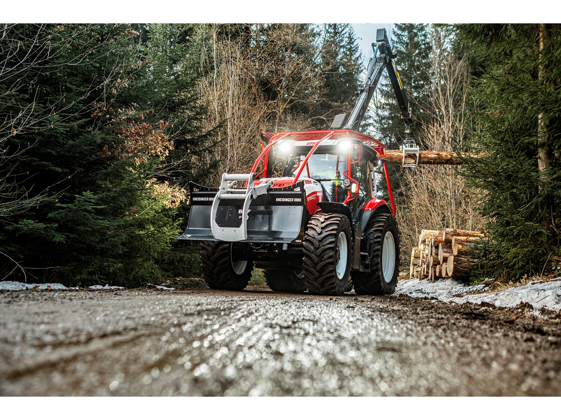 STEYR Traktoren Profi CVT Forestry