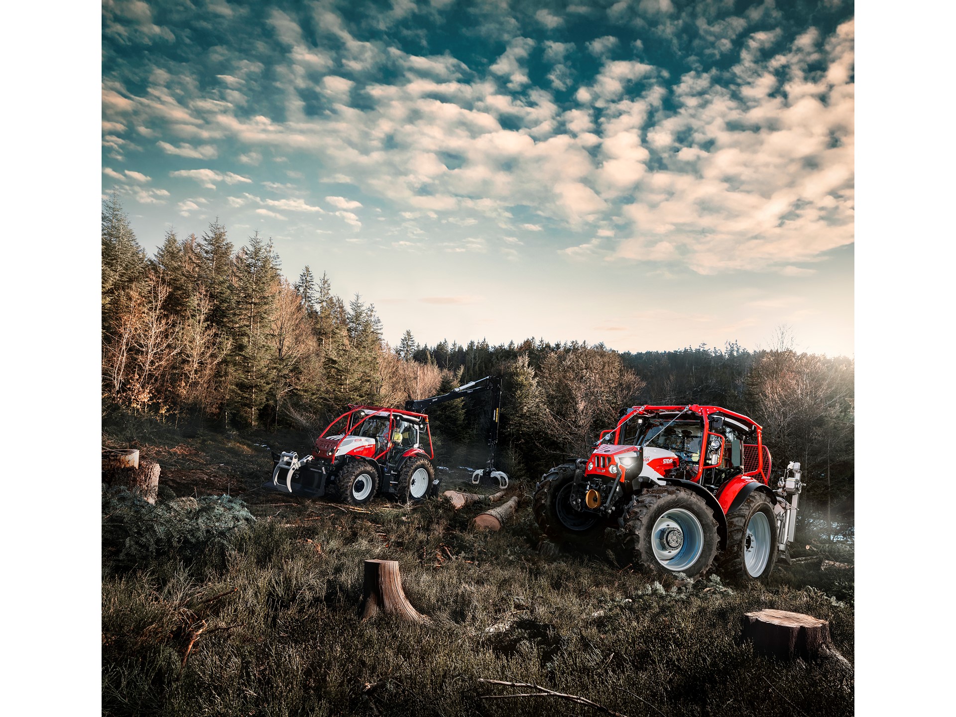 STEYR Traktoren Plus Profi CVT Forestry