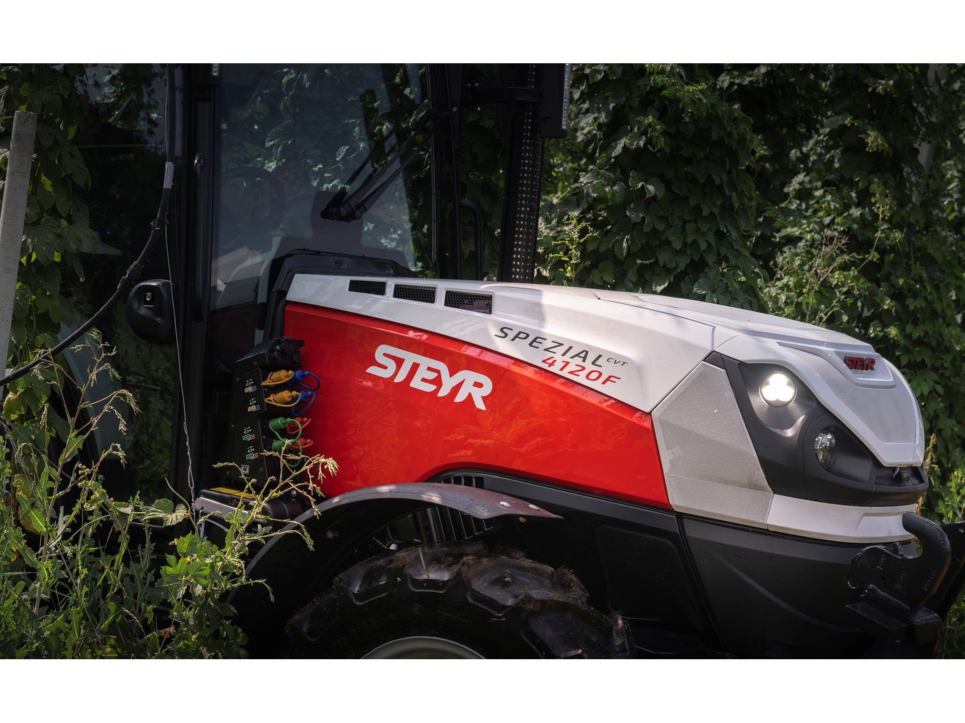STEYR Traktoren Spezial F CVT Detail