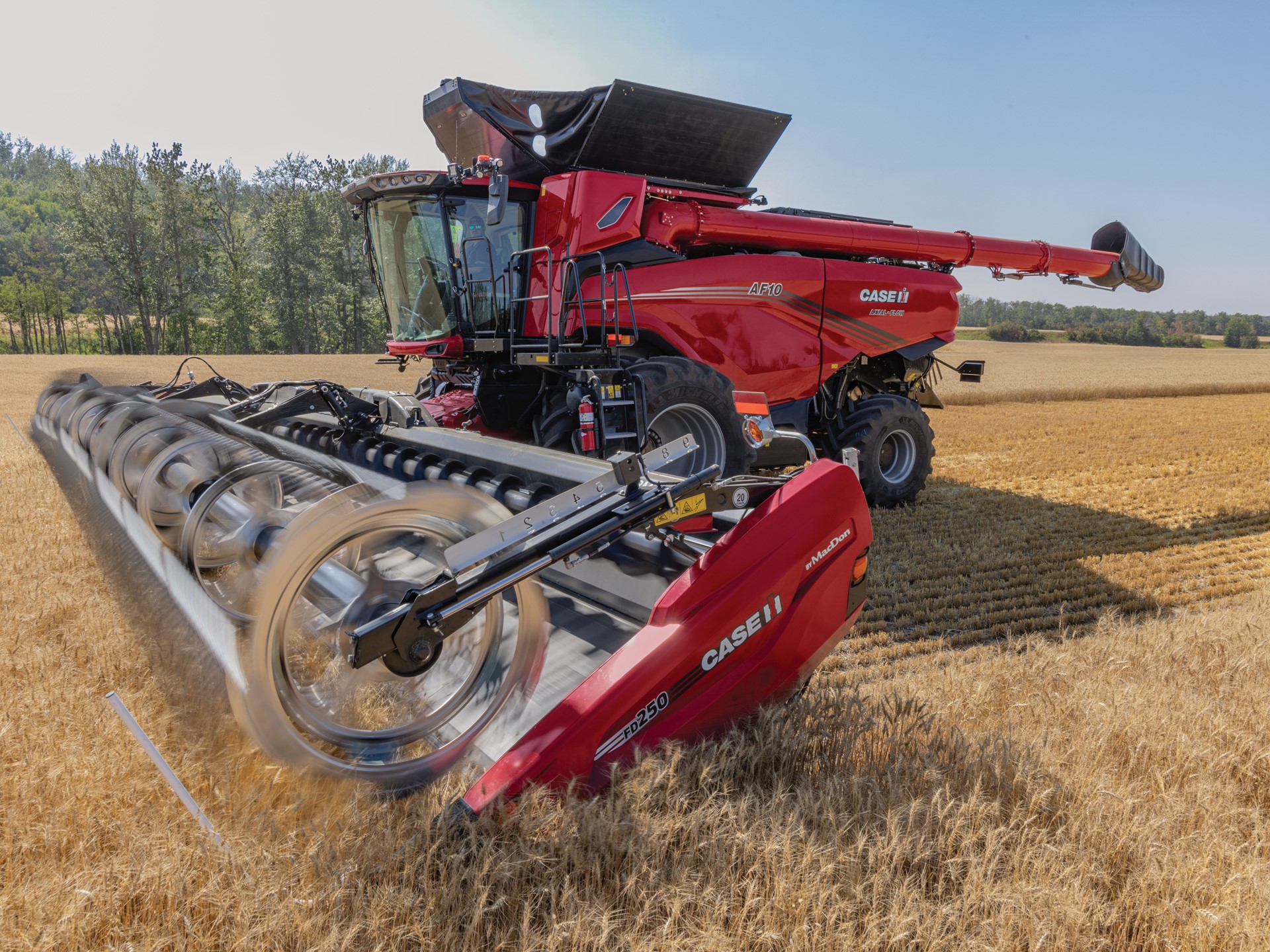Case IH AF combines managing the hard yards across the Baxter family s 14 000 hectare operation
