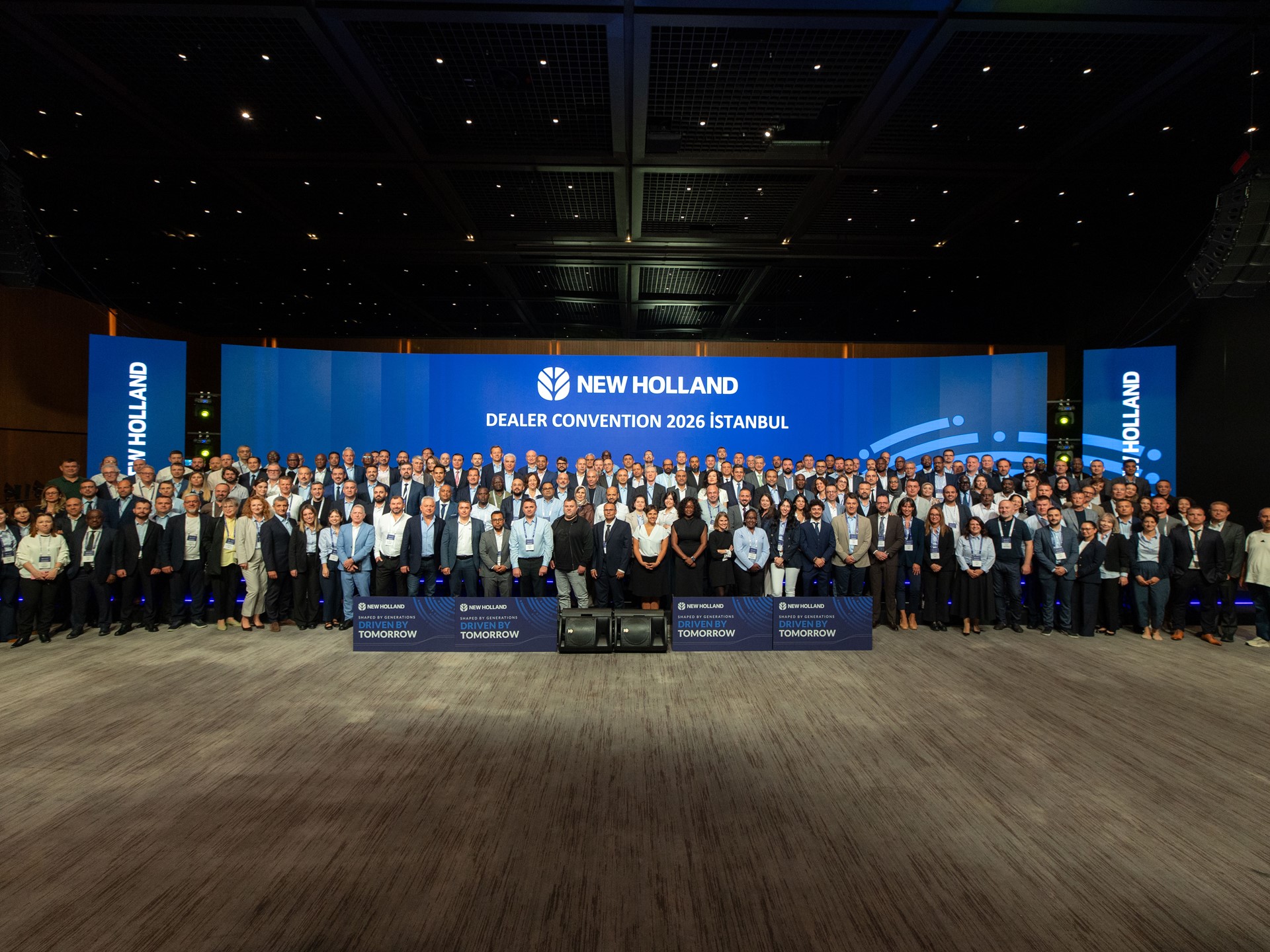 New Holland brings together its regional dealer network in Istanbul under the theme Shaped by Generations Driven by To