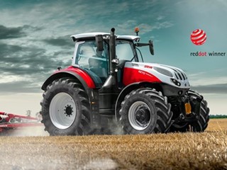 STEYR recognized as Red Dot Design Award winner for Terrus CVT tractor