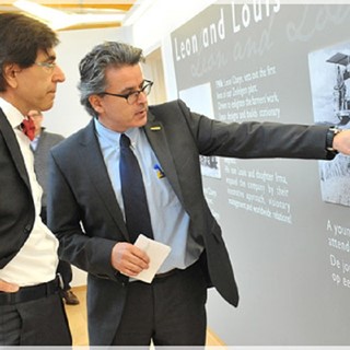 Belgian Prime Minister finds out about New Holland's long history