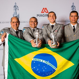 The Rio de Janiero Fire Deparment winners of the 2014 Conrad Dietrich Magirus Award