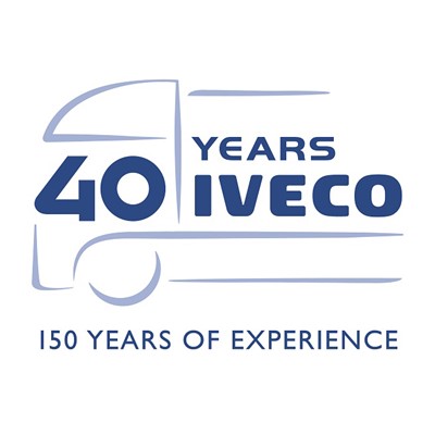 40 Years IVECO logo