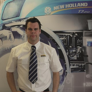 Liam Hayde, New Holland’s new area sales manager for the Republic of Ireland