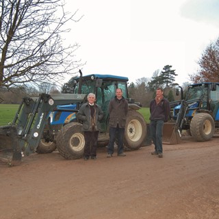 New Holland Tractors at Oxford University Parks