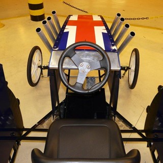 New Holland’s entry to the Red Bull Soapbox Race