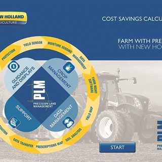 New Holland launches new Precision Land Management  cost savings calculator app