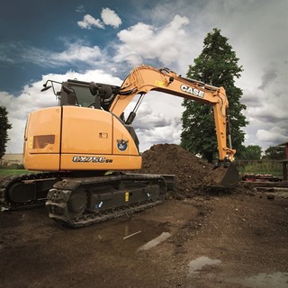 Case CX75CSR crawler excavator