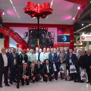 Case IH team together with key customers at SIMA 2015 in Paris