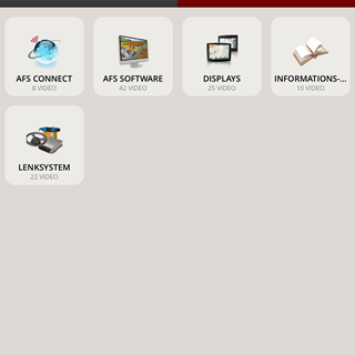 New AFS Academy app from Case IH Screenshot - information screen