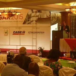 Daniel Bordabossana Case IH Marketing Manager Africa & Middle East at the 5th Africa Sugar Outlook Conference in Kenya
