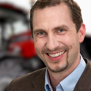 Harald Boitllehner, Service Manager at Case IH responsible for Europe, the Middle East and Africa (EMEA)