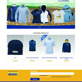 New Holland Style.com Home Page