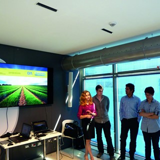 Domus Academy Design Students at the New Holland Sustainable Farm Pavilion present their vision of future farming