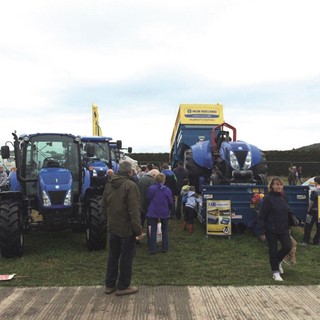 The New Holland stand at the Irish Ploughing Championships was well visited