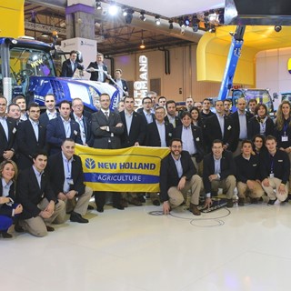 New Holland Team at the 50th anniversary edition of FIMA