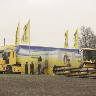 New Holland Ukraine and Moldova Demo Tour across Ukraine