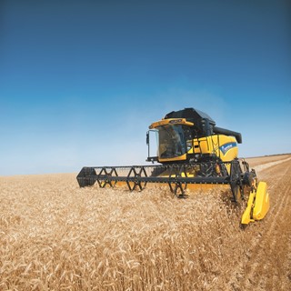 New Holland CX6090 Elevation Combine Harvester in the Field