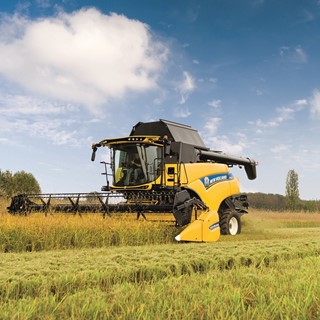 New Holland New CR8.80 Combine Harvester in the Field