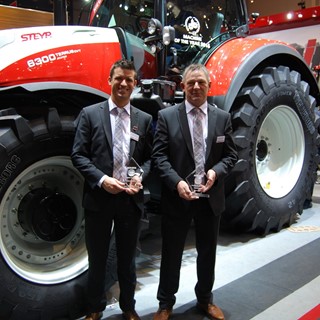 Case IH and STEYR won awards for their stand at Agribex 2015
