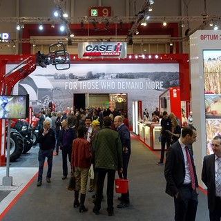 Case IH and STEYR stand at Agribex 2015