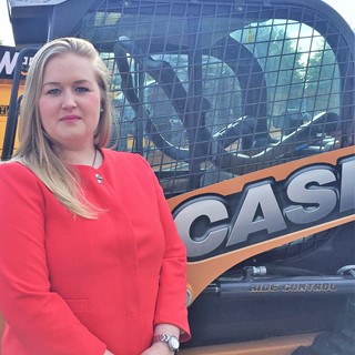 Jane Whittle, new Case Constuction Equipment dealer network manager