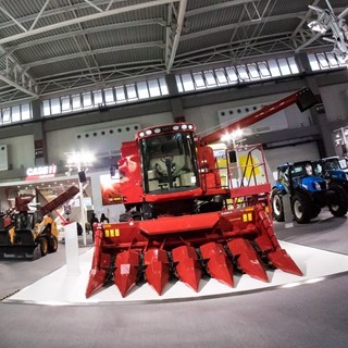 CNH Industrial brands Case IH, Case Construction and New Holland Agriculture at CIAME 2015 trade show in China