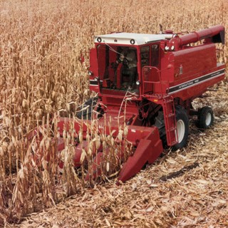 In 1977 International harvester introduces the Axial-Flow combine