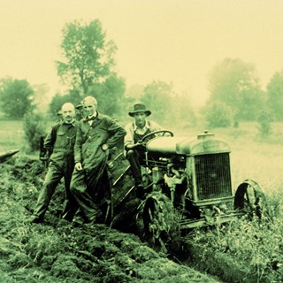 Ford developed the world's first mass produced tractor in 1917