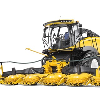 The New Holland FR780 Forage Harvester