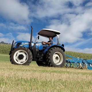 New Holland Agriculture TT4.55 Tractor in the Field