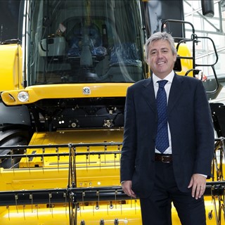 Carlo Lambro, Brand President of New Holland Agriculture, in the first Italy-Africa minister conference