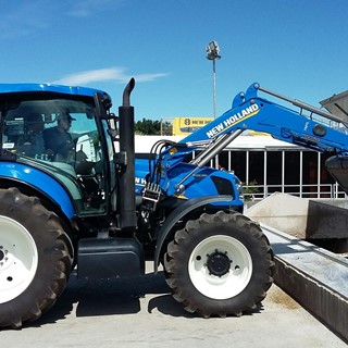 A challenging and successful season for the New Holland prototype T6.180 Methane Power tractor