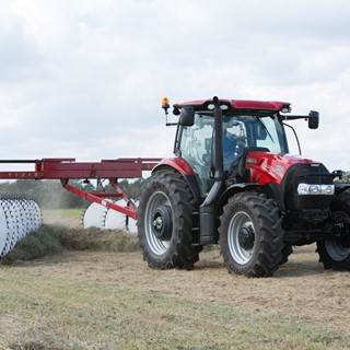 The 2015 Maxxum tractor is a highly productive workhorse for field and livestock operations.