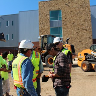 Moore has partnered with CASE on numerous projects honoring construction workers and veterans