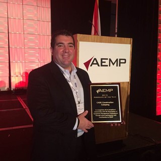CASE Construction Equipment was named the 2015 AEMP Associate of the Year