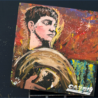 Case IH hopes to raise funds to benefit FFA by auctioning off four numbered paintings by speed painter Dan Dunn