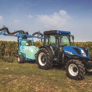 New Holland renews specialty tractor offering with new T4 FNV Series here in sprayer configuration