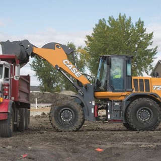 CASE 721G, one of 7 new models released by CASE Construction Equipment