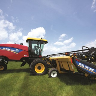 New Holland Speedrower® Self-Propelled Windrower Tuned for Performance
