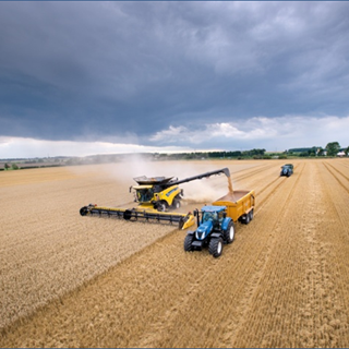 New Holland Agriculture harvested an impressive 797.656 tonnes of wheat in eight hours