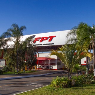 Exterior of FPT Industrial engine plant in Sete Lagoas, Brazil