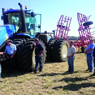 New Holland Training camp in South Africa, here with the T9